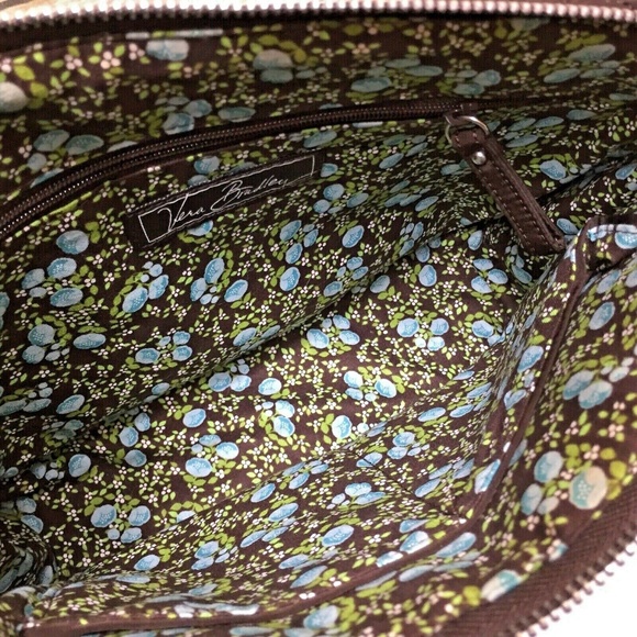 Vera Bradley Bags Vera Bradley Brown Quilted Purse Shoulder Bag
